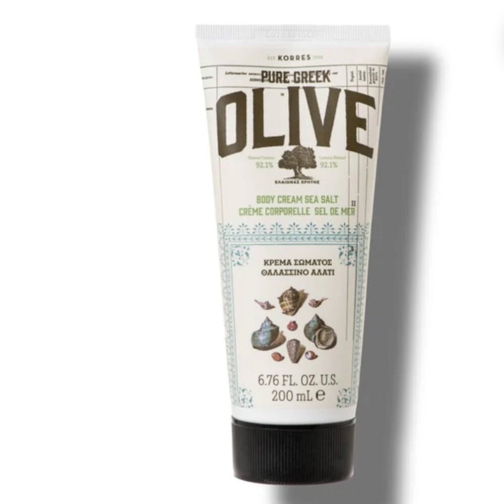 New Korres Pure Greek Olive Body Cream Sea Salt